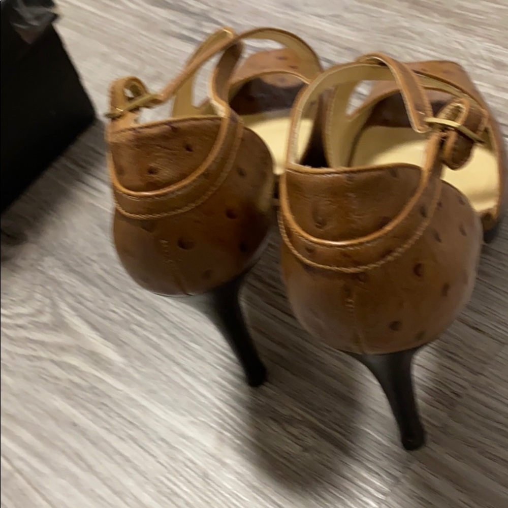 Talbots Leather Peep-Toe Platforms - image 3